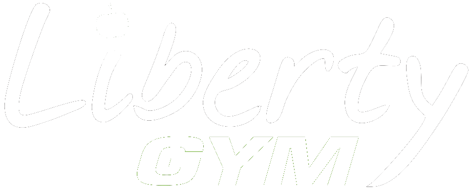 liberty gym logo blanc